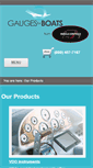 Mobile Screenshot of gaugesforboats.com